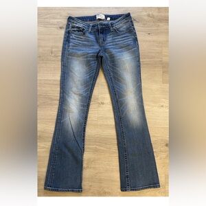Women’s Y2K BKE Stella Bootcut Stretch Jeans Size 27R Low Rise